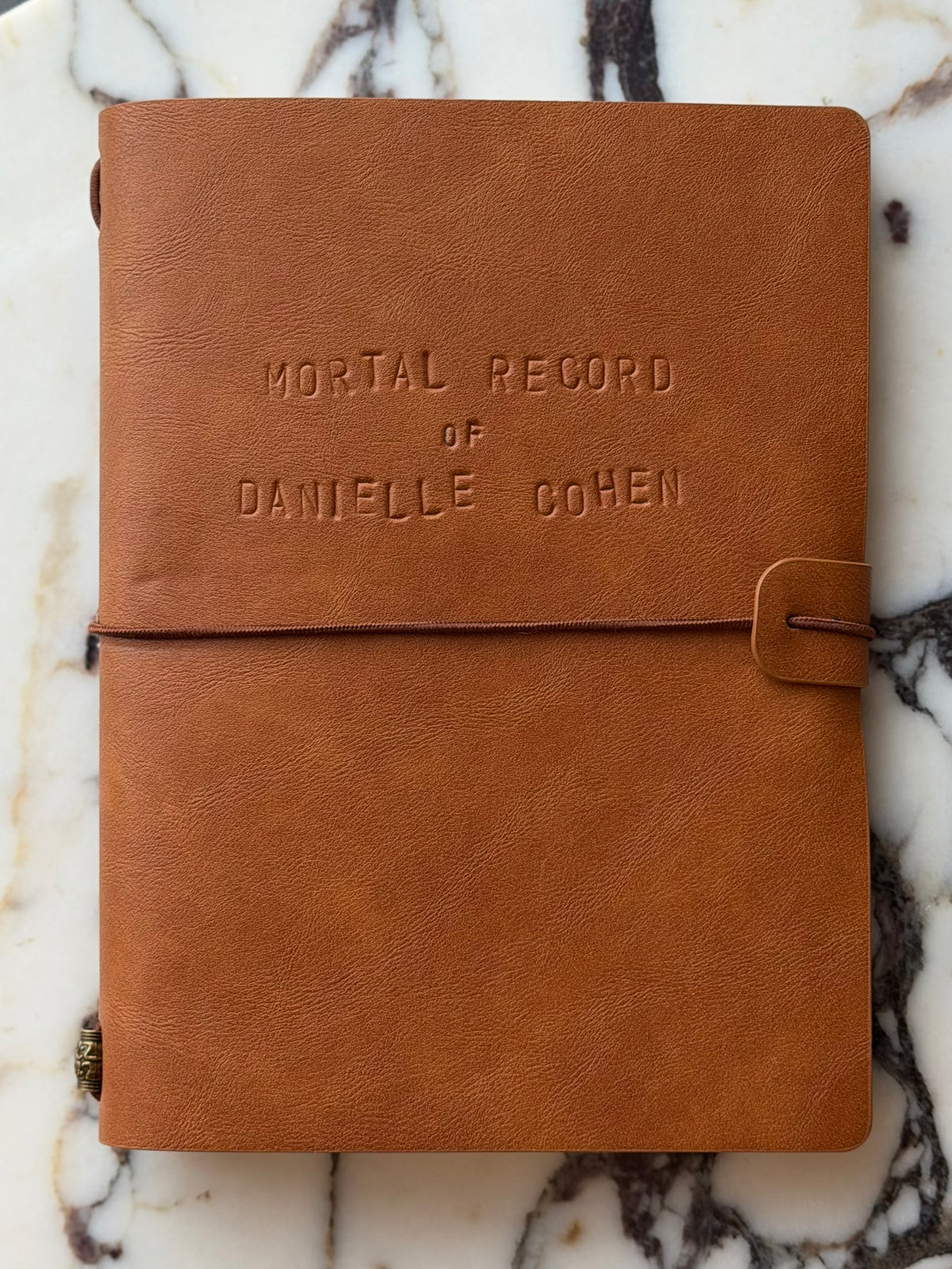 Personalized Mortal Record Traveler's Journal