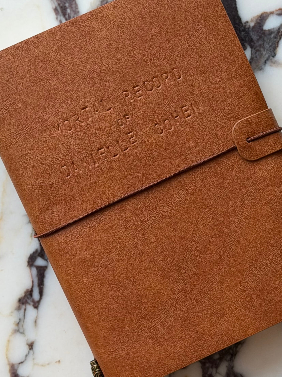 Personalized Mortal Record Traveler's Journal
