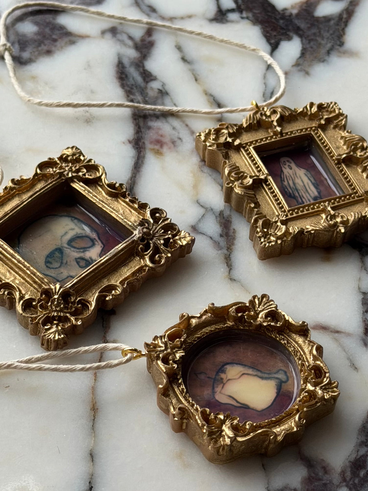 Mini Framed Ornaments