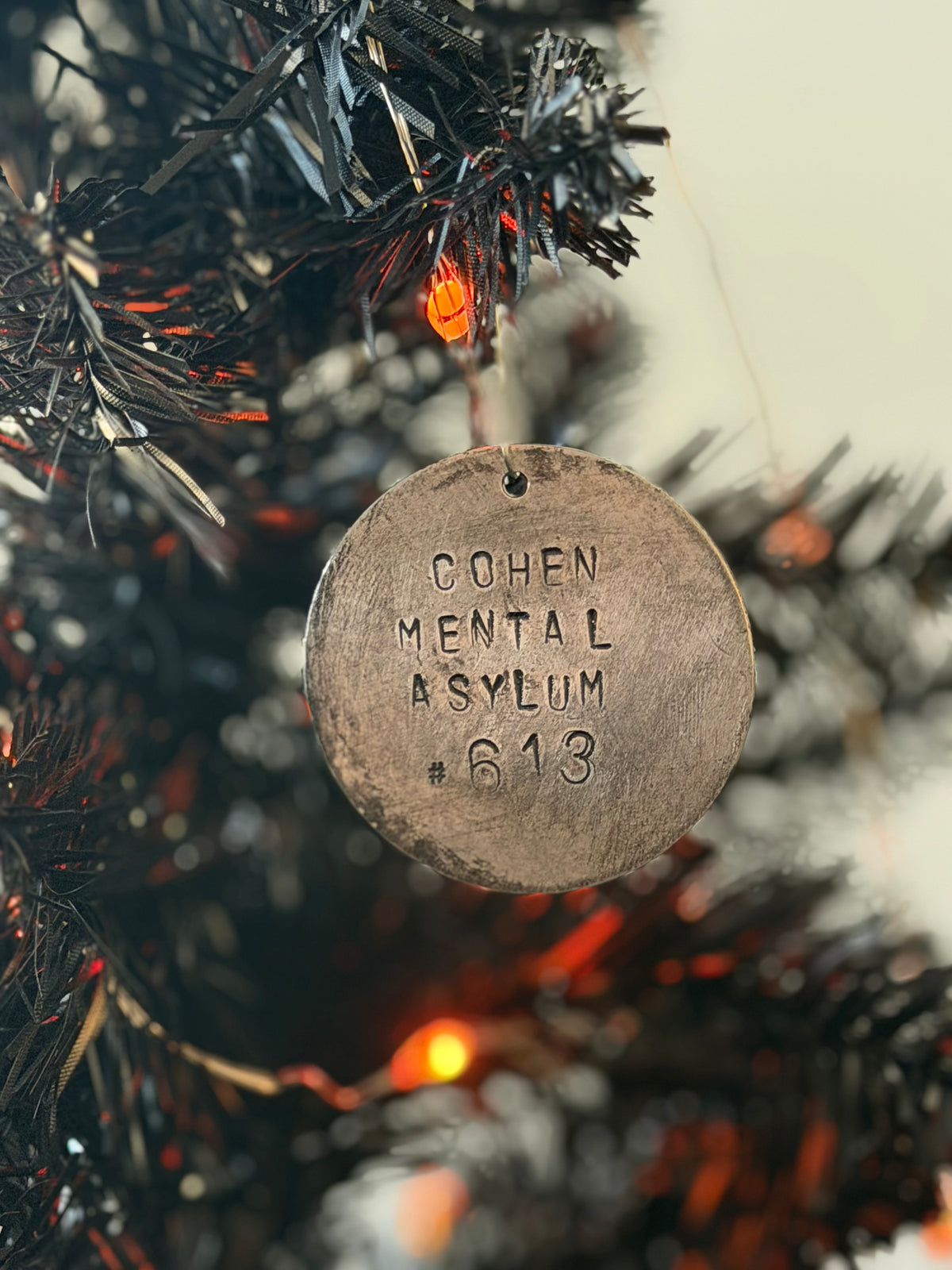 Personalized Mental Asylum Ornaments
