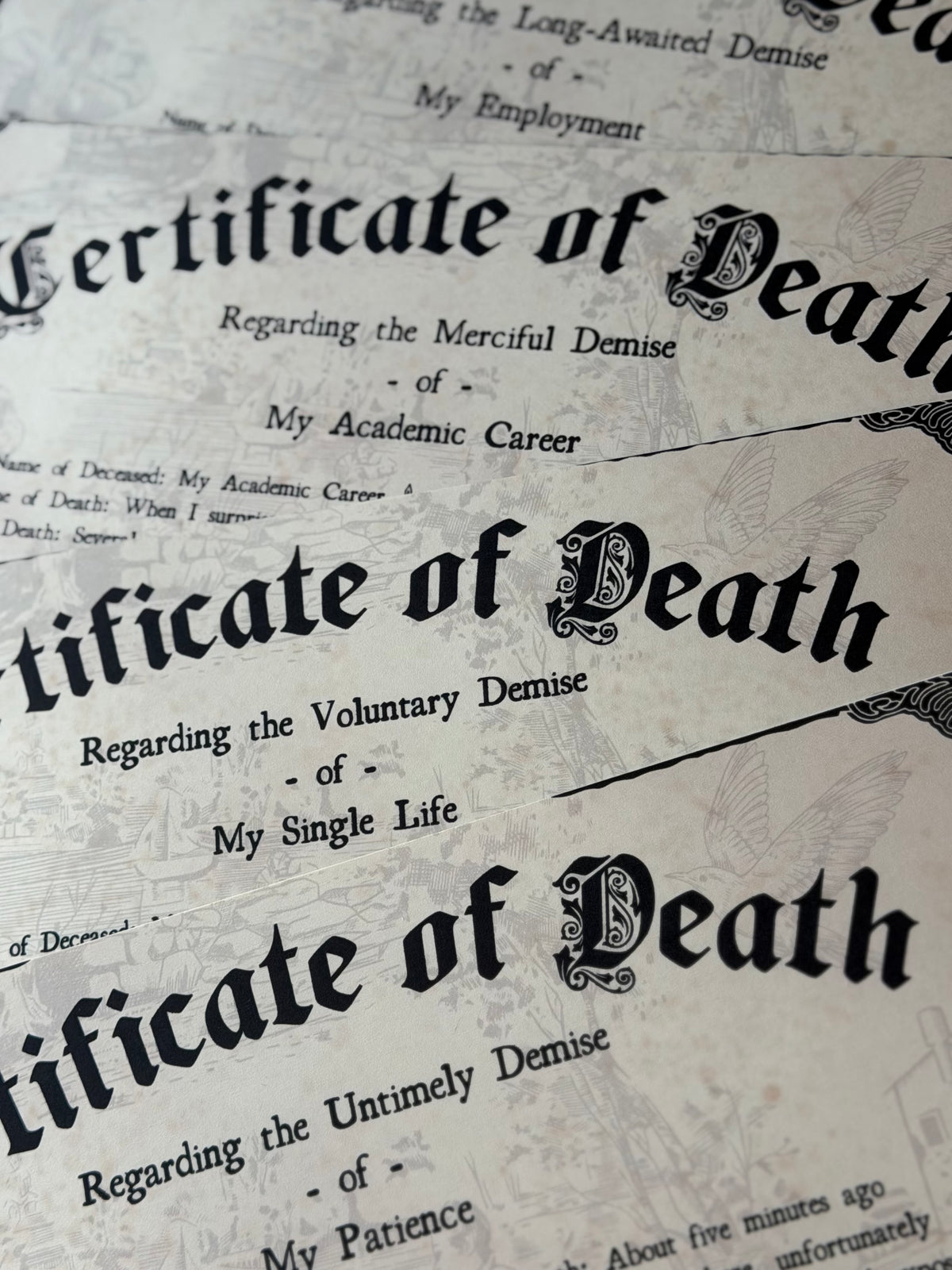 Death Certificates