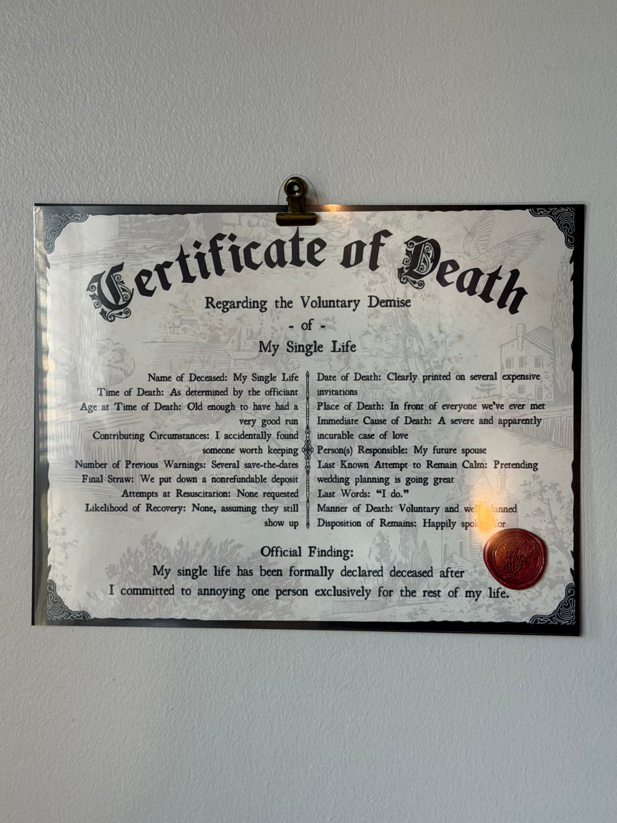 Death Certificates