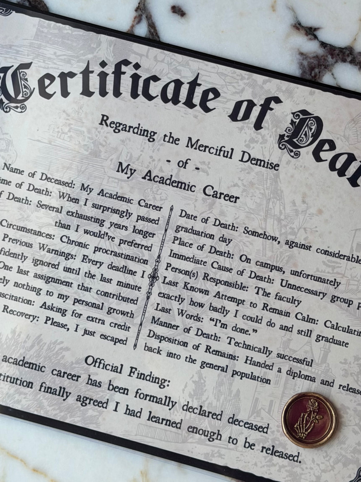 Death Certificates