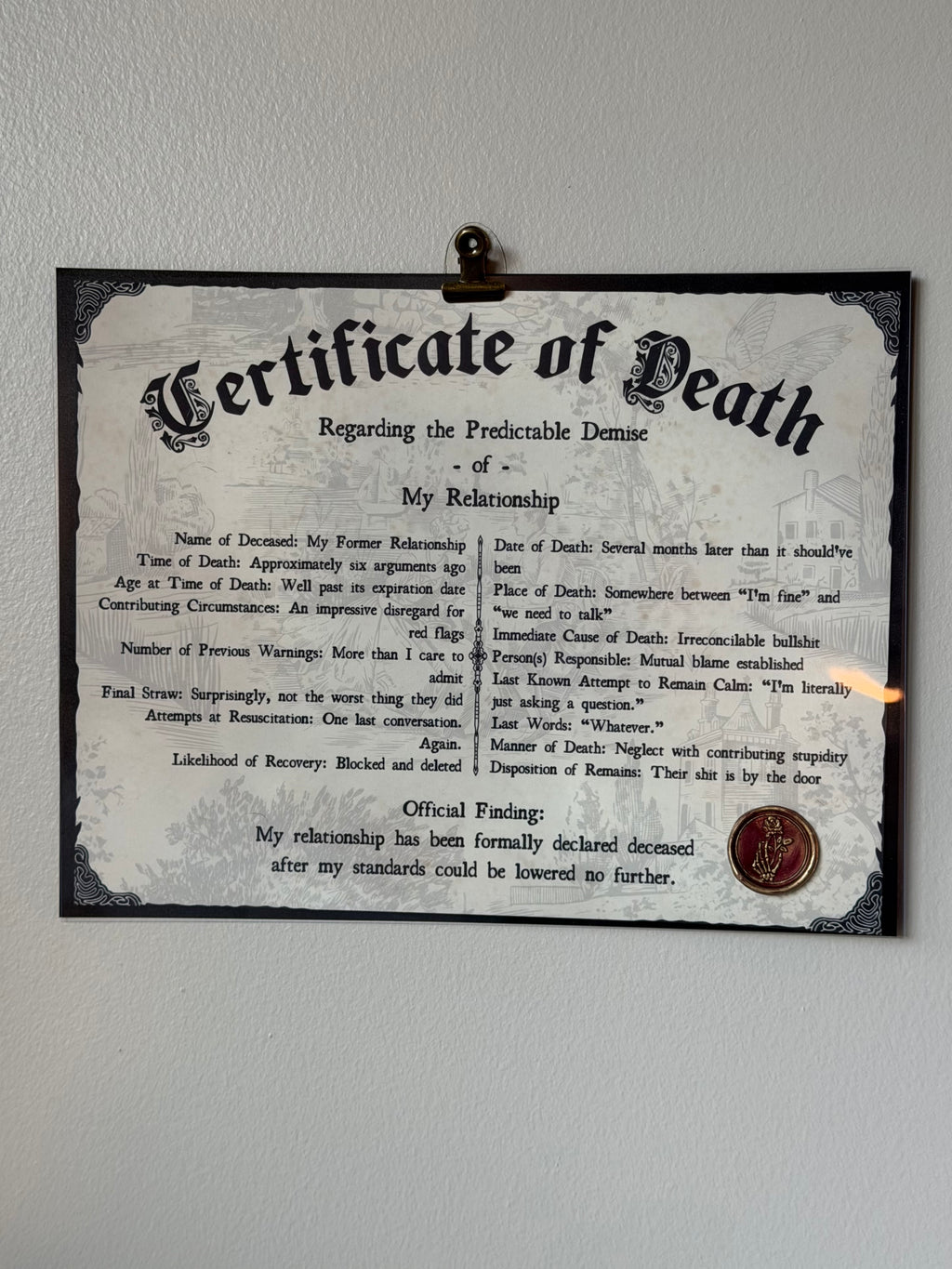 Death Certificates