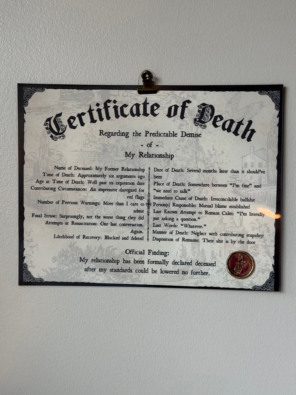 Death Certificates
