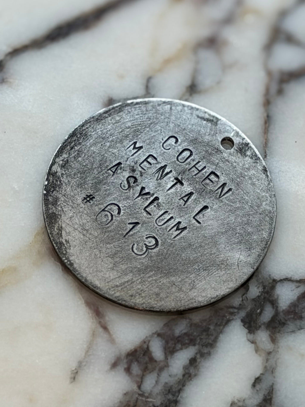 Personalized Mental Asylum Tag