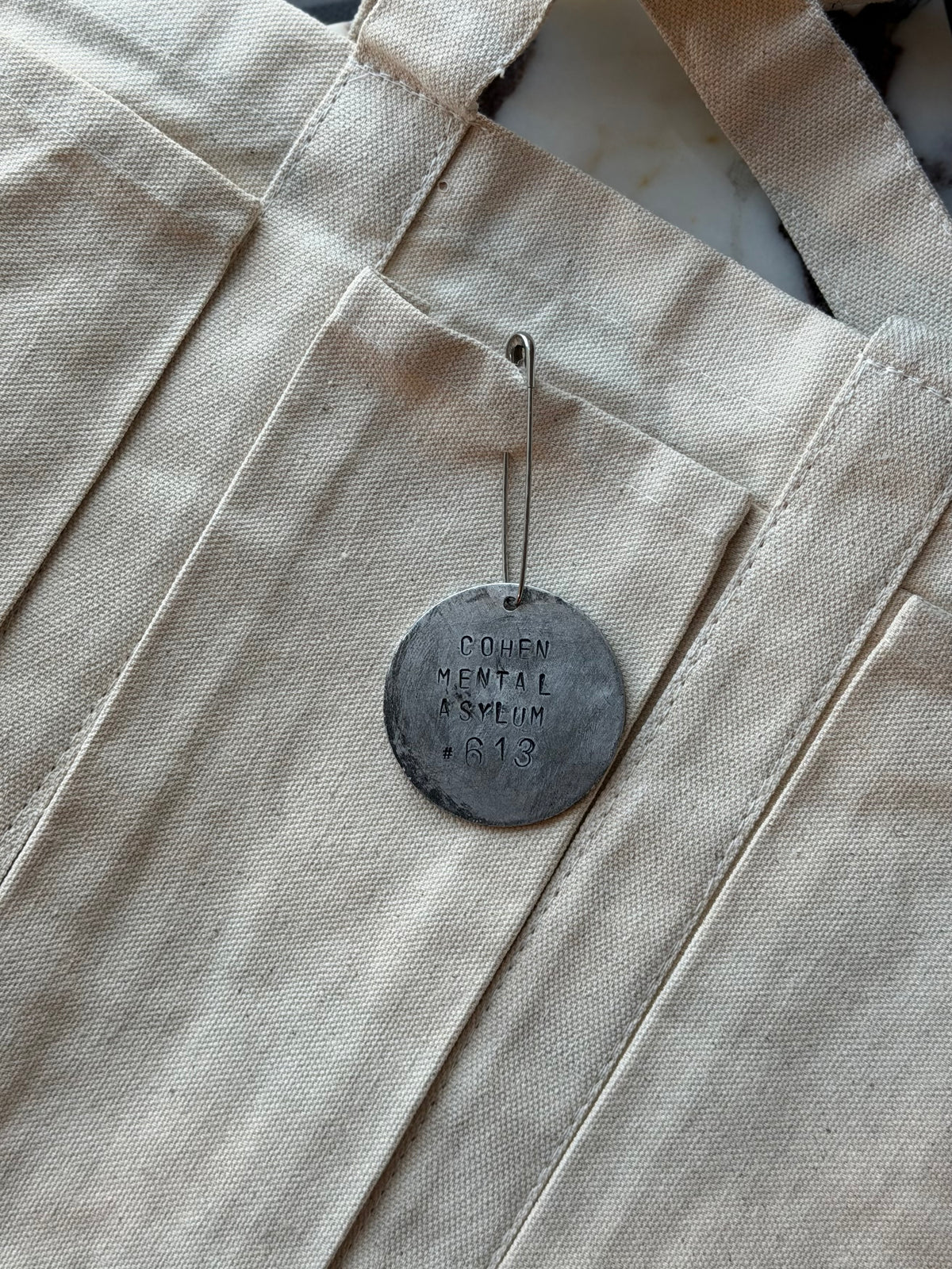 Personalized Mental Asylum Safety Pin