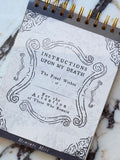 Instructions Upon My Death Planner