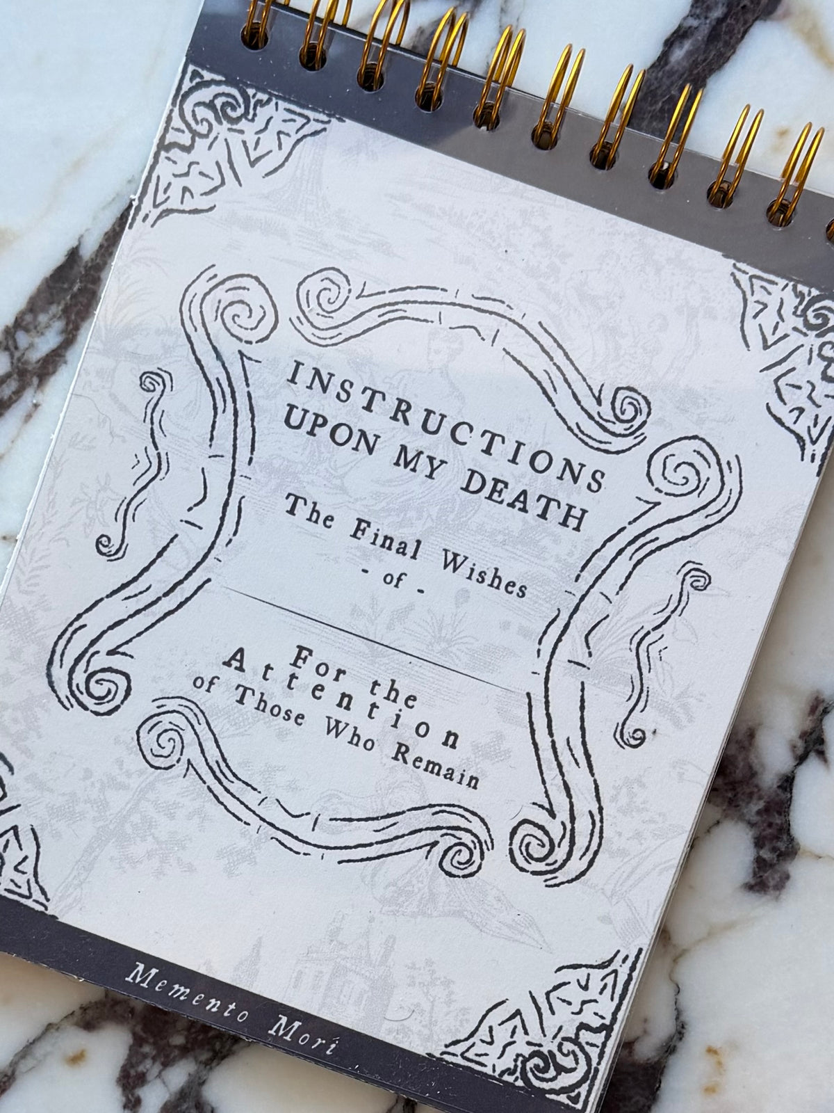 Instructions Upon My Death Planner